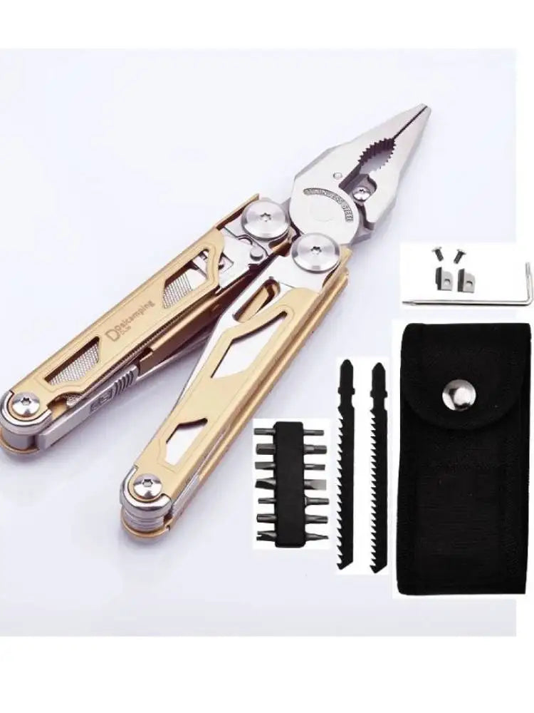 Daicamping DL30 Multitool Clamp Scissors Knives Pliers EDC