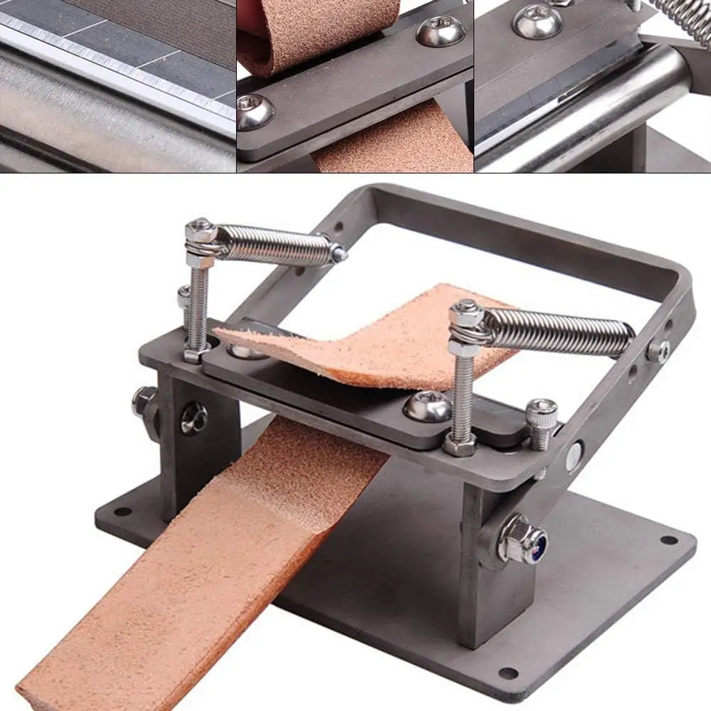 Adjustable Leather Skiving Machine 304 Stainless Steel Tool