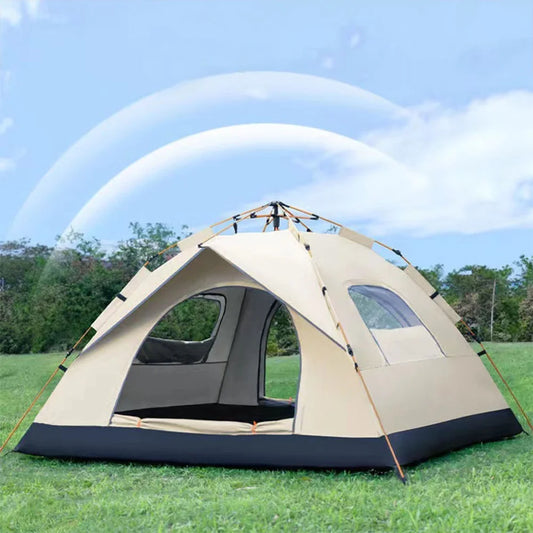 Automatic Quick Opening Camping Tent Two Doors And Windows