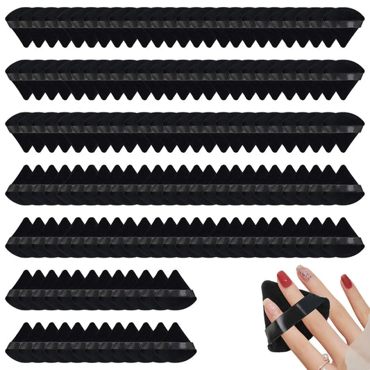 150 Pcs Powder Puff Face Soft Triangle Makeup Puff