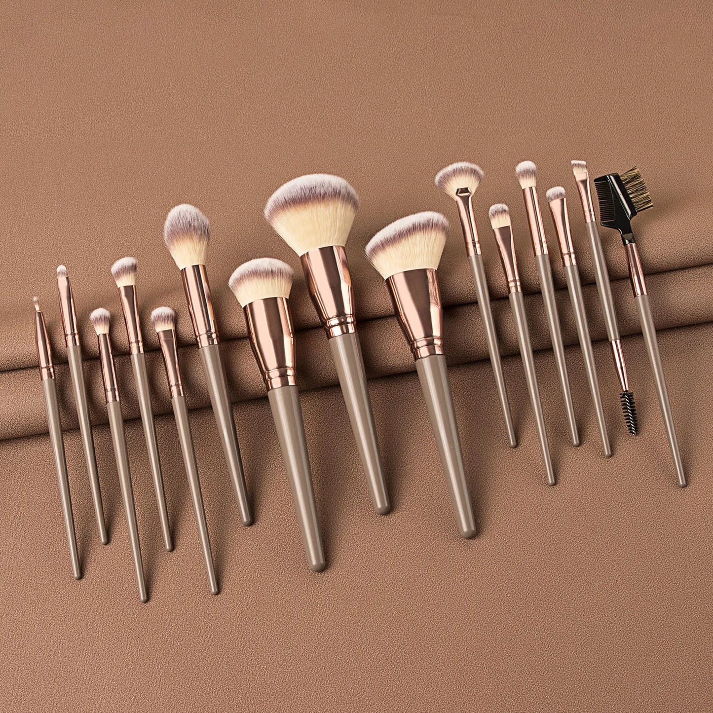 15 PCS Makeup Brushes Set Eye Shadow Foundation Women