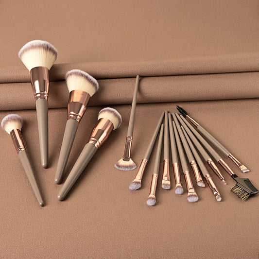 15 PCS Makeup Brushes Set Eye Shadow Foundation Women