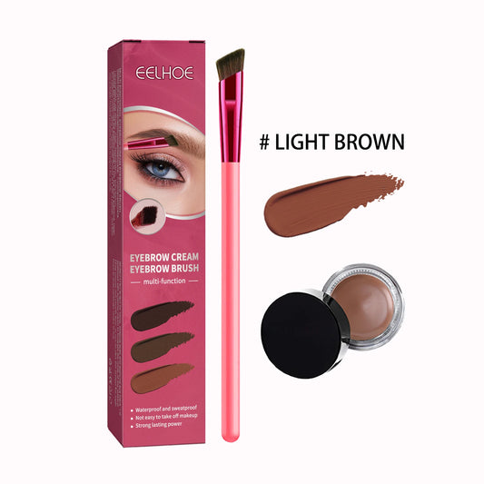 3 Color Eyebrow Eyeliner Gel Waterproof Long-lasting with Brush