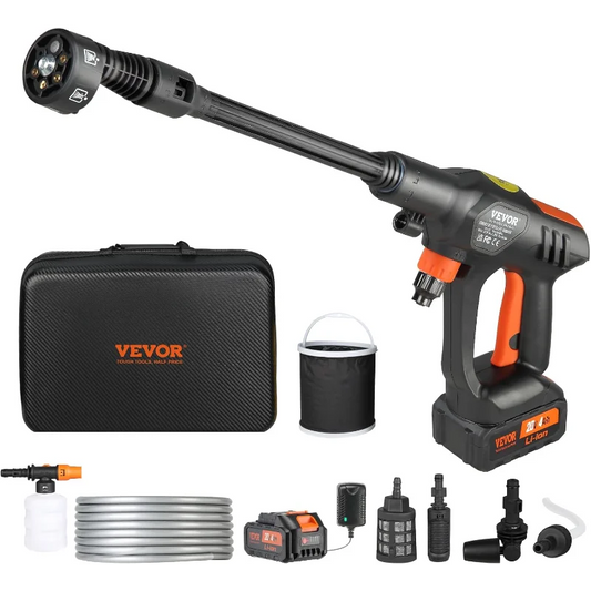 Cordless Pressure Washer 652 PSI 1.1 GPM Portable Car Wash