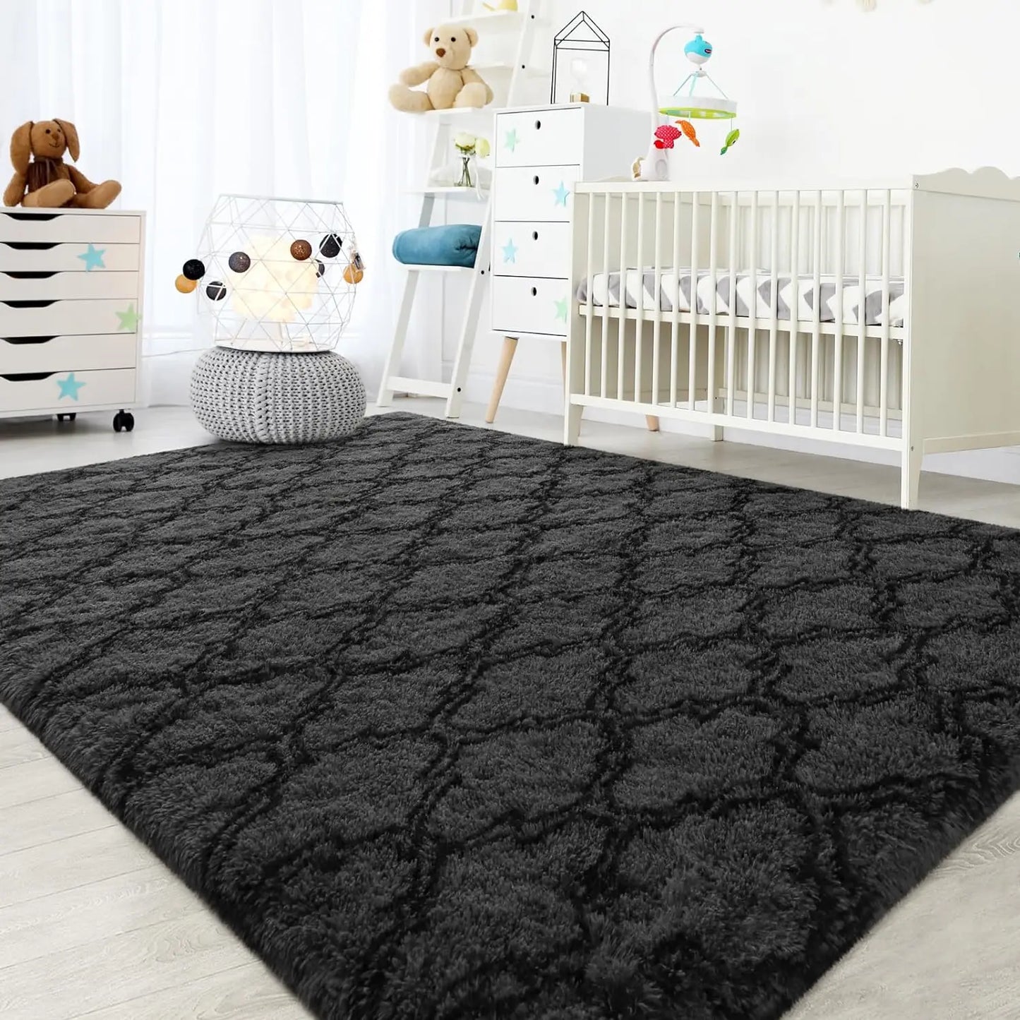 Large Shag Area Rugs Super Soft Plush Fluffy Carpet