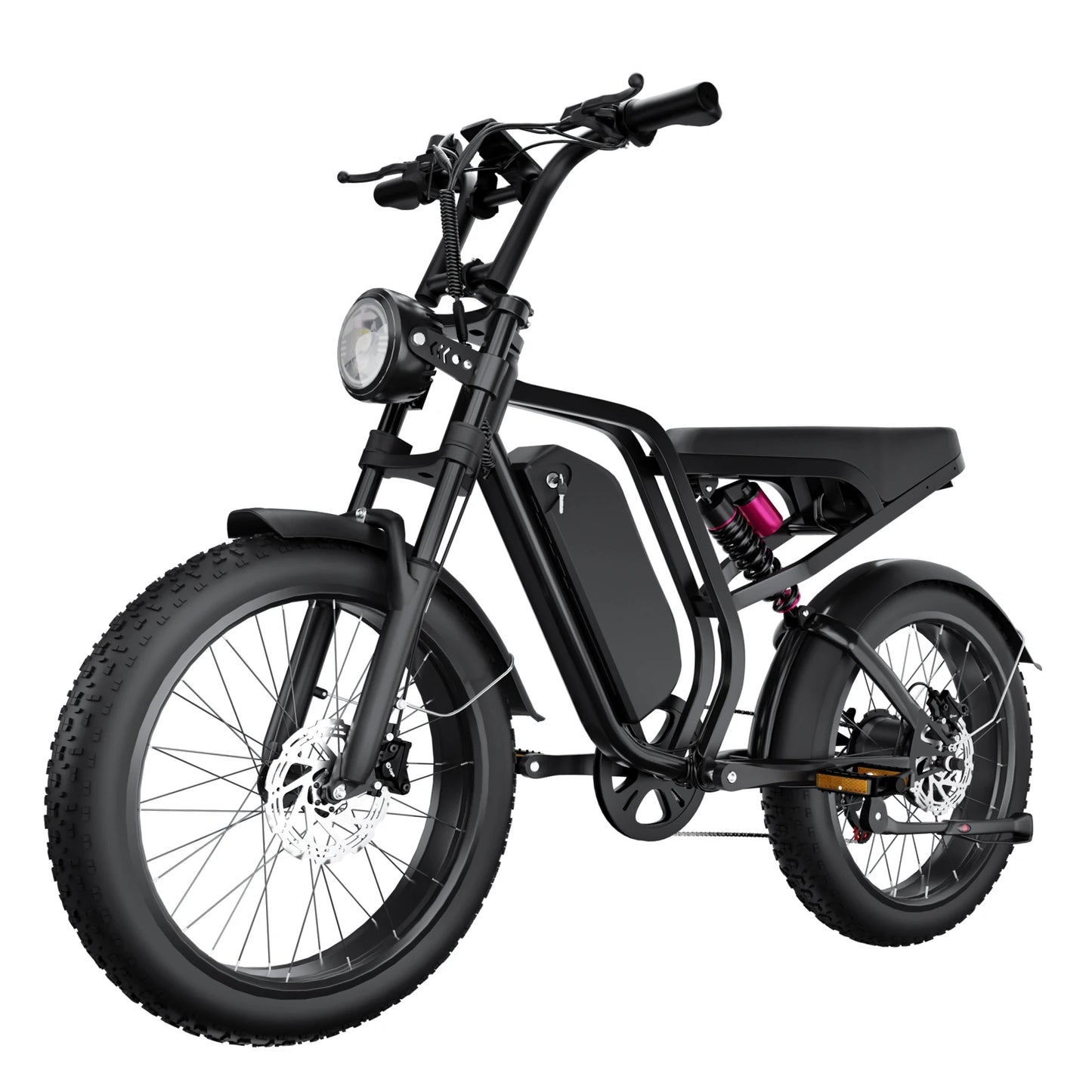 Electric Mountain Bike for Adults 20 Inch 1500W Peak Range