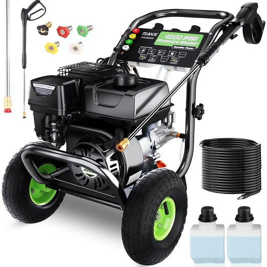 Gas Pressure Washer 4200 PSI 4.0 GPM With 5 Nozzle Set