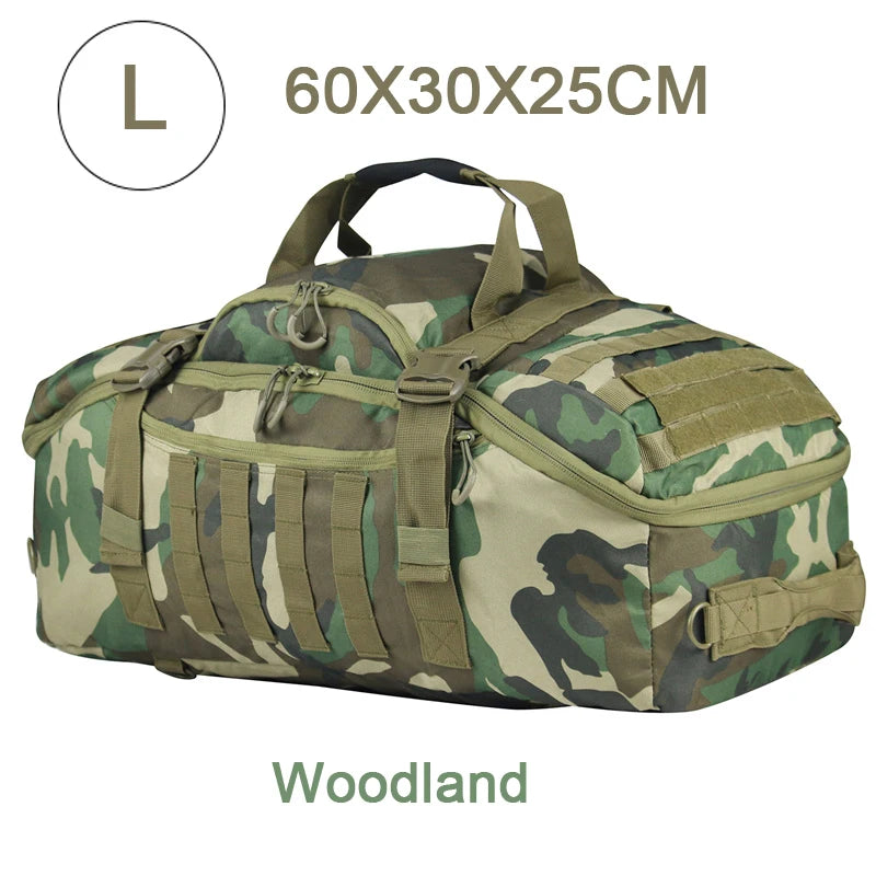 LQARMY 35L 50L 80L Outdoor MOLLE Tactical Backpack Bag
