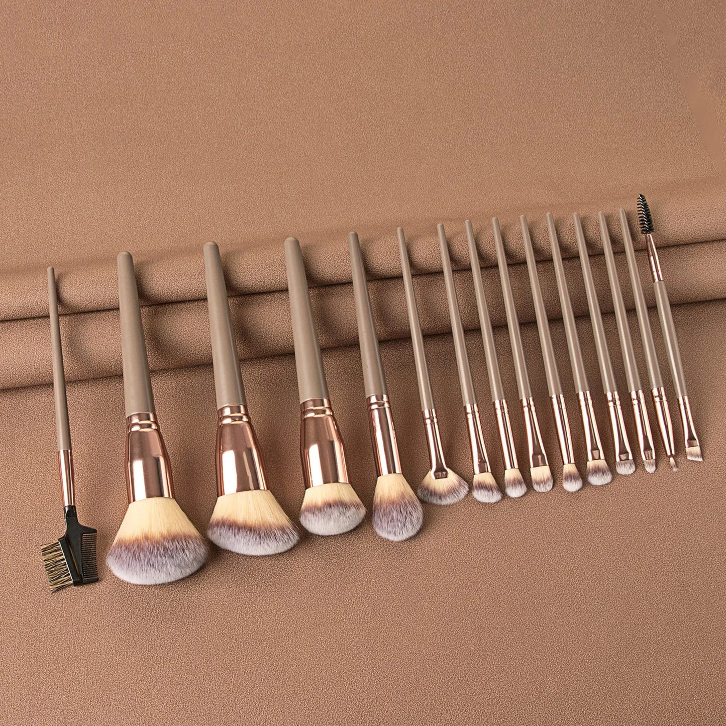 15 PCS Makeup Brushes Set Eye Shadow Foundation Women