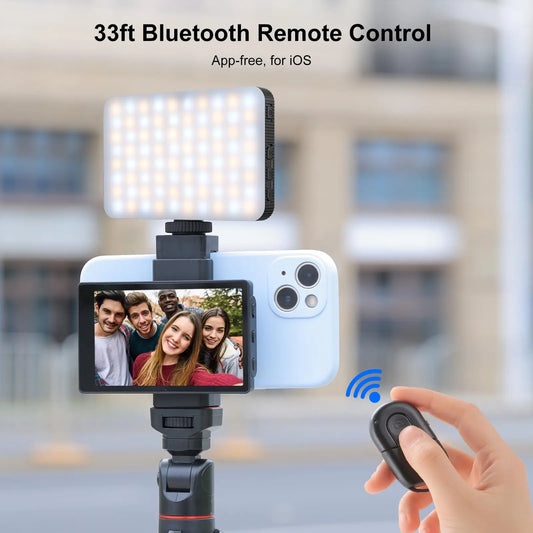 King Ma Phone Vlog Selfie Monitor Screen for iPhone Vlogs