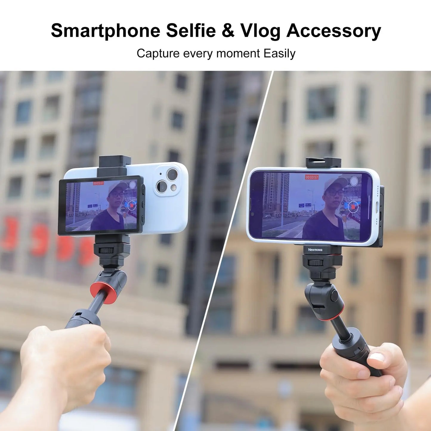 King Ma Phone Vlog Selfie Monitor Screen for iPhone Vlogs