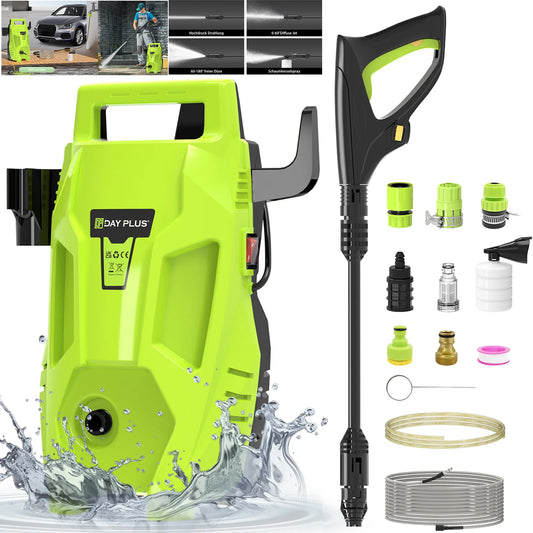 Portable Electric Pressure Washer 1.32GPM Multi Jet Nozzle