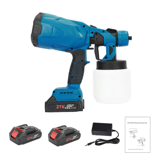 Mini Paint Sprayer With Ergonomic Handle 3 Spray Patterns