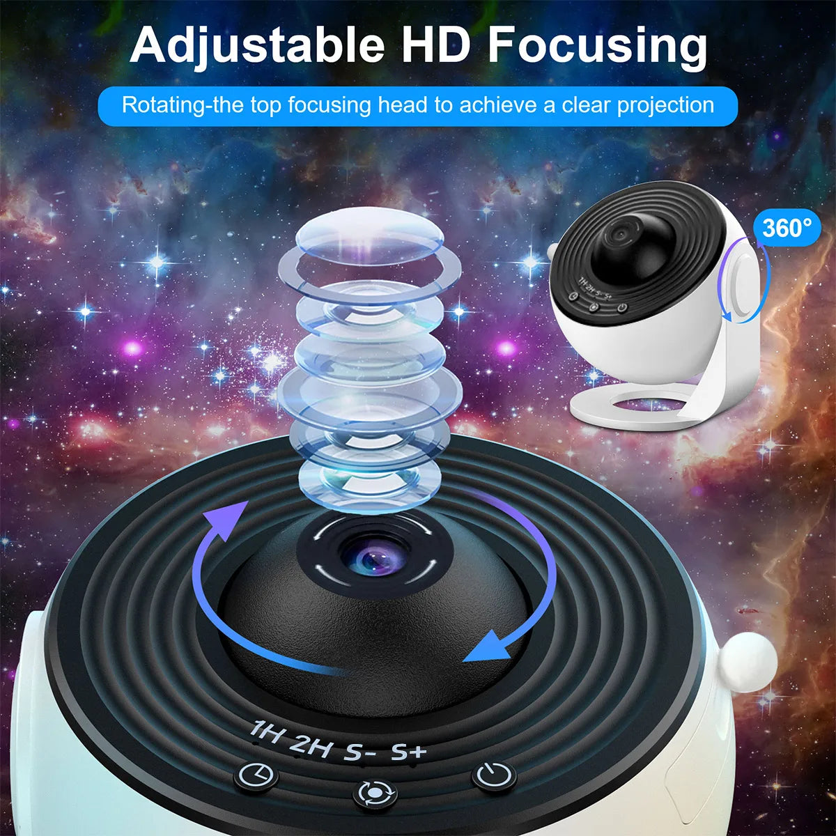 13 in 1 Star Projector for Bedroom and Night Light Use